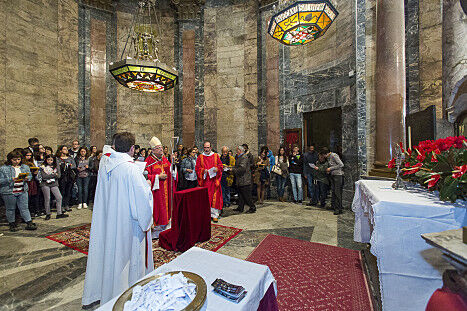 Vetlla de pregària de St. Narcís amb joves 