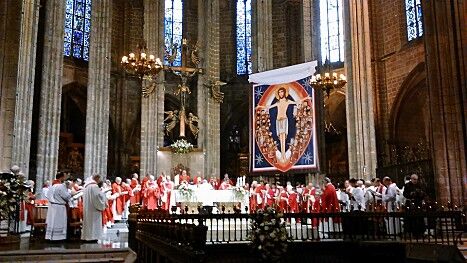 Onze caputxins màrtirs vinculats a la diòcesi de Girona han estat beatificats aquest matí a la catedral de Barcelona