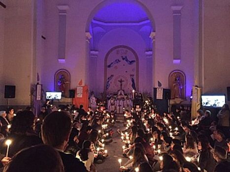 Centenars de joves provinents d’arreu de la diòcesi de Girona participen en la Pasqua Jove 2016