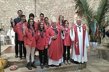 El Bisbe confirma joves de Besalú, Figueres i Fontcoberta 
