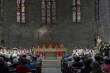 Mons. Carles Soler i Perdigó va celebrar ahir els 25 anys de la seva ordenació episcopal 
