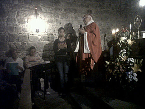 El nostre bisbe a l'aplec de Santa Margarida