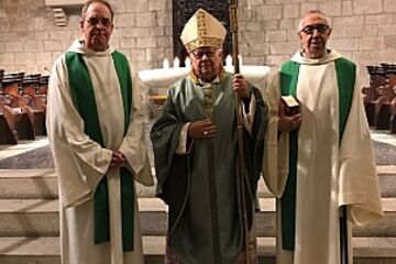 Presa possessió de dos nous canonges de la Catedral de Girona