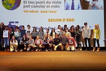 Mans Unides organitza la 8a edició del Festival de Clipmetratges, on han estat premiats 2 centres de la diòcesi de Girona