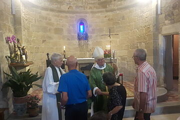 El Bisbe ha visitat les parròquies de Cassà de Pelràs i Llampaies