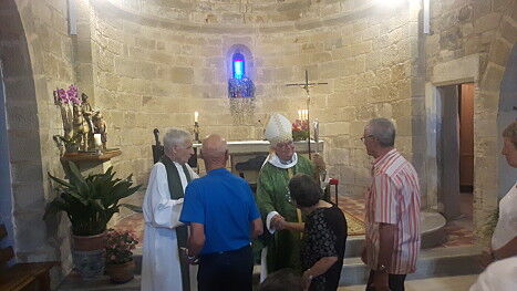 El Bisbe ha visitat les parròquies de Cassà de Pelràs i Llampaies