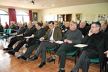 Recés quaresmal als preveres i diaques de la diòcesi de Girona.