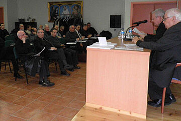 El bisbe electe de Mallorca dirigeix un recés a Solius