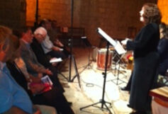 El bisbe Francesc assistí al concert de l’Ensemble Flor de Lis 