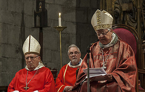 El bisbe Francesc presideix la Solemne Missa Pontifical en la festa de Sant Narcís