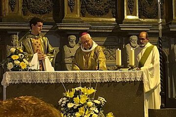 Missa d'entrada del nou rector de Palamós