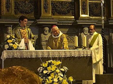 Missa d'entrada del nou rector de Palamós