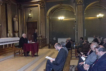 Conferència del bisbe Francesc convidat per l’associació Hispania Martyr.