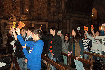 Vetlla de pregària de St. Narcís amb joves